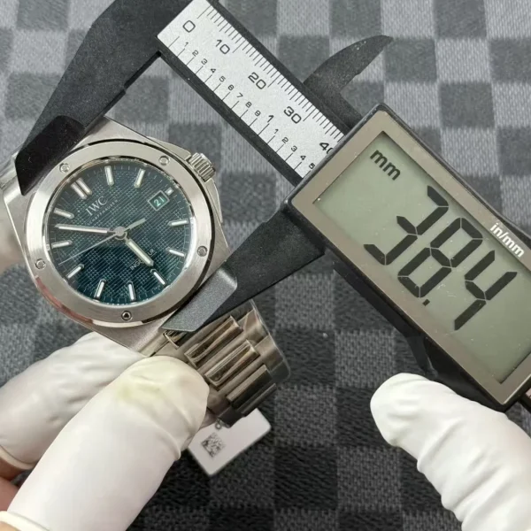 Réplica Perfeita IWC Ingenieur IW328903 Pulseira Verde MZ Factory, foto 2