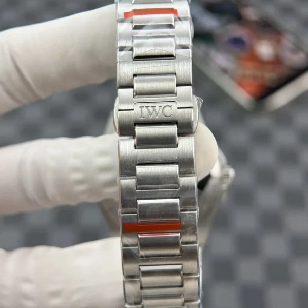IWC Engenheiro Mostrador Branco Pulseira de Aço MZ IW324901, foto 8