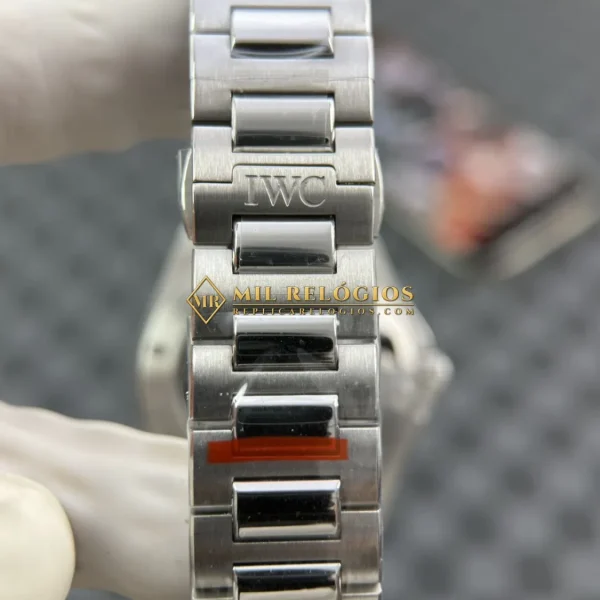 Réplica Perfeita IWC Ingenieur IW328903 Pulseira Verde MZ Factory, foto 14