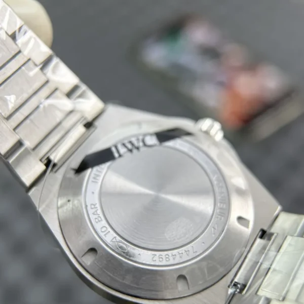 Réplica Perfeita IWC Ingenieur IW328903 Pulseira Verde MZ Factory, foto 12