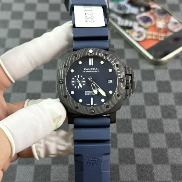 Réplica Panerai Submersible PAM01232 Super Clone VS Factory Fibra de Carbono 47mm, foto 2