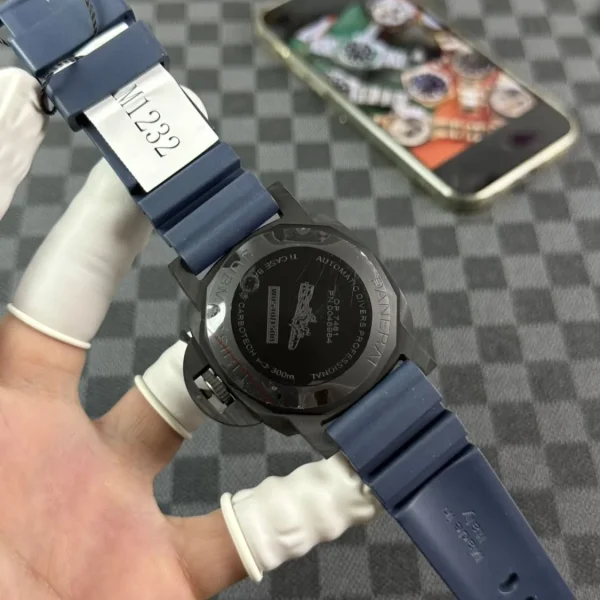 Réplica Panerai Submersible PAM01232 Super Clone VS Factory Fibra de Carbono 47mm, foto 10