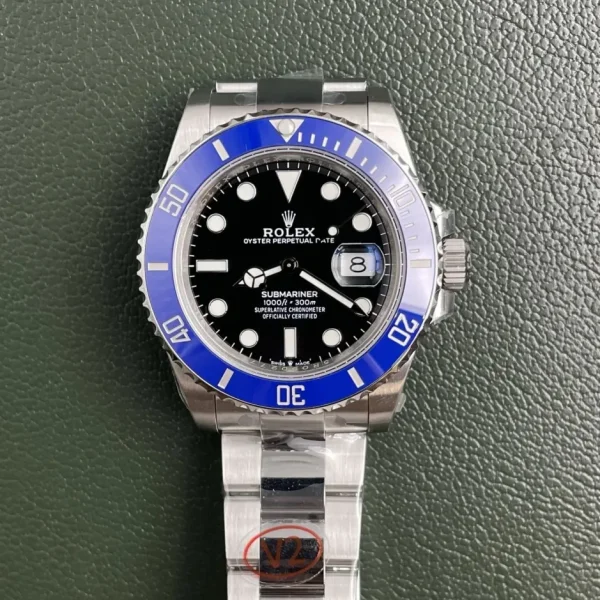 Réplica Rolex Submariner M126619LB-0003 Mostrador Preto – Super Clone VS Factory, foto 2
