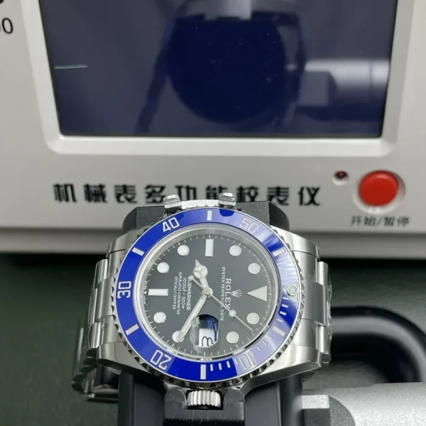 Réplica Rolex Submariner M126619LB-0003 Mostrador Preto – Super Clone VS Factory, foto 14