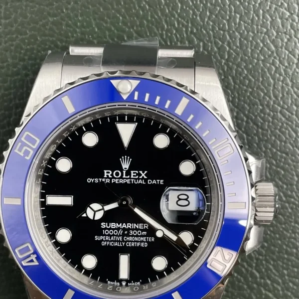 Réplica Rolex Submariner M126619LB-0003 Mostrador Preto – Super Clone VS Factory, foto 5