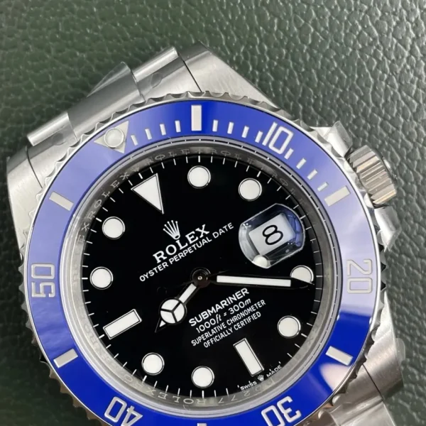 Réplica Rolex Submariner M126619LB-0003 Mostrador Preto – Super Clone VS Factory, foto 4