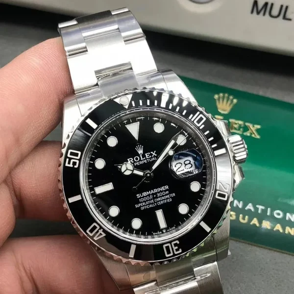 Réplica Rolex Submariner m126610ln-0001 Mostrador Preto – Super Clone VS Factory, foto 3