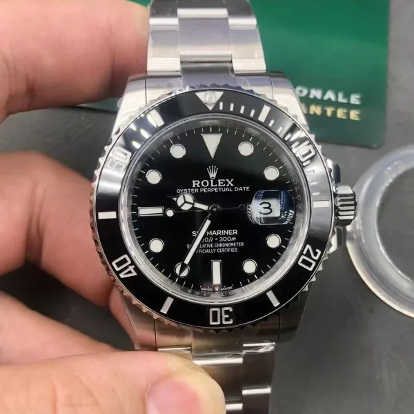 Réplica Rolex Submariner m126610ln-0001 Mostrador Preto – Super Clone VS Factory, foto 8