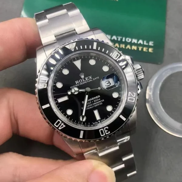 Réplica Rolex Submariner m126610ln-0001 Mostrador Preto – Super Clone VS Factory, foto 9