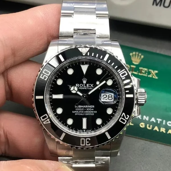 Réplica Rolex Submariner m126610ln-0001 Mostrador Preto – Super Clone VS Factory, foto 2