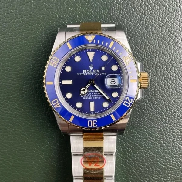 Réplica Rolex Submariner M126613LB-0002 Mostrador Azul Aço e Ouro – Super Clone VS Factory, foto 2