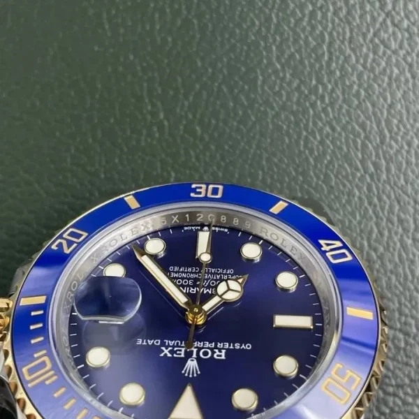 Réplica Rolex Submariner M126613LB-0002 Mostrador Azul Aço e Ouro – Super Clone VS Factory, foto 7