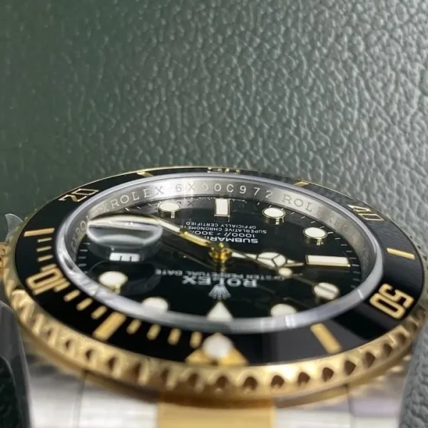 Réplica Rolex Submariner M126613LN-0002 Aço e Ouro Amarelo Mostrador Preto – Super Clone VS Factory, foto 7