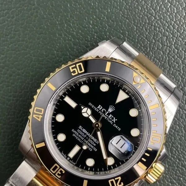 Réplica Rolex Submariner M126613LN-0002 Aço e Ouro Amarelo Mostrador Preto – Super Clone VS Factory, foto 3