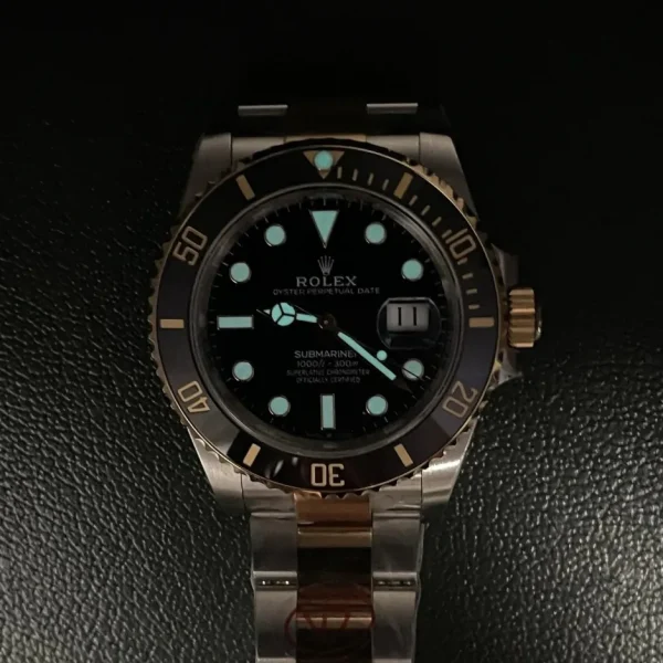 Réplica Rolex Submariner M126613LN-0002 Aço e Ouro Amarelo Mostrador Preto – Super Clone VS Factory, foto 12