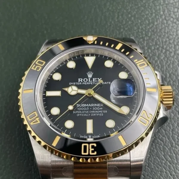 Réplica Rolex Submariner M126613LN-0002 Aço e Ouro Amarelo Mostrador Preto – Super Clone VS Factory, foto 6
