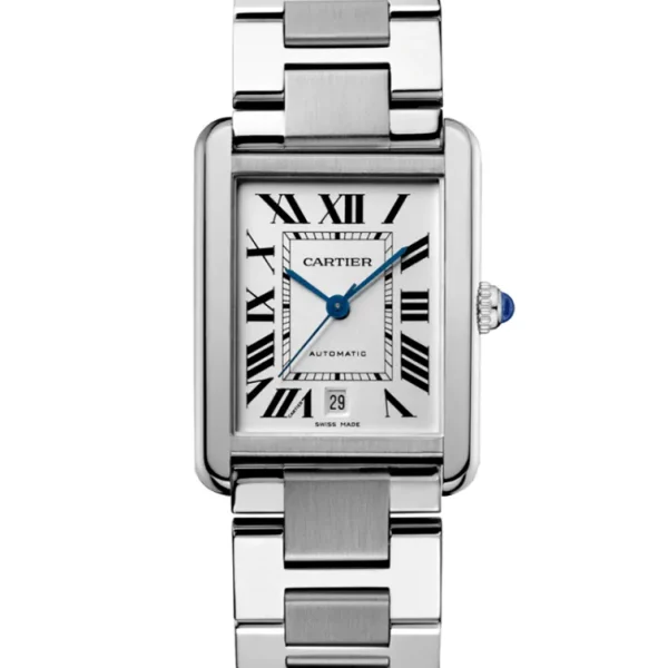 Cartier Tank W5200028 Pulseira de Aço AF Factory Réplica