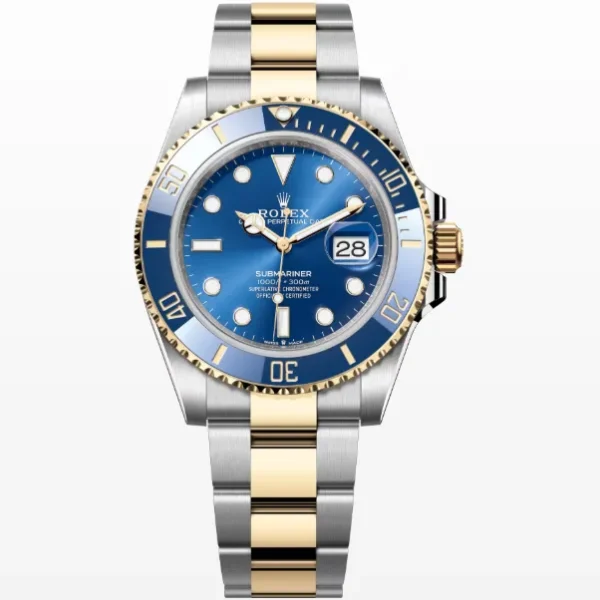 Réplica Rolex Submariner M126613LB-0002 Mostrador Azul Aço e Ouro – Super Clone VS Factory